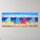 Search for adirondack chairs posters Beach