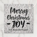 Search for silver christmas gift tags Joy