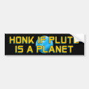 Search for astronomy bumper stickers Pluto