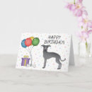 Search for greyhound birthday cards Cute