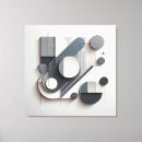 Search for monochrome canvas prints Geometric
