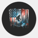 Search for bigfoot flag stickers Patriotic