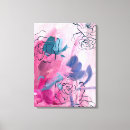 Search for unique flowers canvas prints Maximalism
