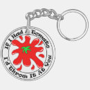 Search for funny tomato key rings Humour