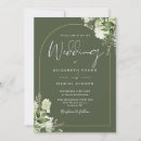 Search for olive green and gold wedding invitations Elegant script