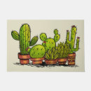 Search for cactus doormats Watercolor