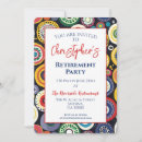 Search for retro circles invitations Groovy