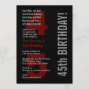 Search for 45th birthday invitations Trendy
