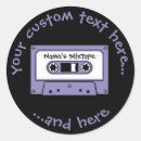 Search for audio cassette tapes stickers Music