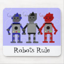 Search for techie mouse mats Robot