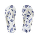 Search for beach flipflops Blue and white