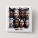 Search for international womens day badges Equality