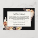 Search for evening reception invitations Botanical