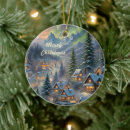 Search for the villager christmas tree decorations Snow