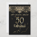 Search for black lace invitations Anniversary