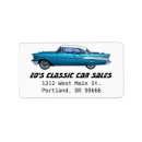 Search for antique car return address labels Cars