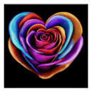 Search for rose heart posters Stylish