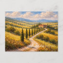Search for cypress postcards Tuscan landscape