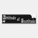 Search for attitudes bumper stickers Gratitude