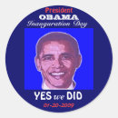 Search for inauguration stickers Politics