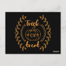 Search for trick postcards Pumpkin