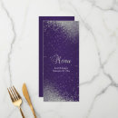 Search for purple and silver menus Modern
