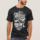 Search for garrison tshirts Thing