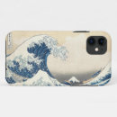 Search for the great wave off kanagawa iphone cases Woodblock