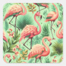 Search for vintage flamingo stickers Nature