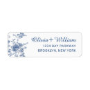Search for victorian garden return address labels Toile de jouy