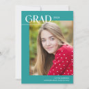 Search for aqua graduation invitations Grad party