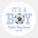 Search for soccer party stickers Blue