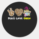 Search for bingo party stickers Lover
