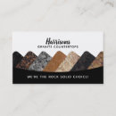 Search for granite business cards Countertops