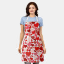 Search for red love heart aprons Be my valentine