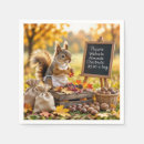 Search for squirrel napkins Leaves