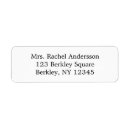 Search for basic return address labels Minimalist