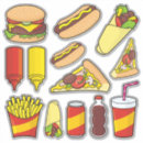 Search for junk food stickers Soda
