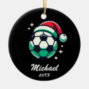 Search for soccer ball christmas tree decorations Xmas
