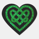 Search for irish symbols stickers Heart