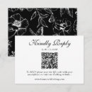 Search for black floral pattern invitations Black and white