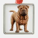 Search for shar pei christmas tree decorations Cute