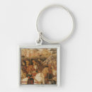 Search for cavalry square key rings Army