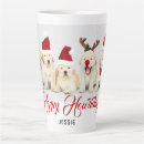 Search for golden retriever christmas mugs Happy howlidays