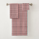 Search for black and white designs bath towels Abstract