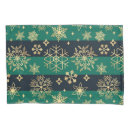 Search for snowflake pattern pillowcases Winter