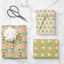 Search for santa wrapping paper Candy canes