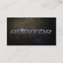 Search for auditor business cards Accounting