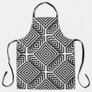 Search for square pattern aprons Retro