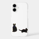 Search for black cat silhouette iphone cases Pet